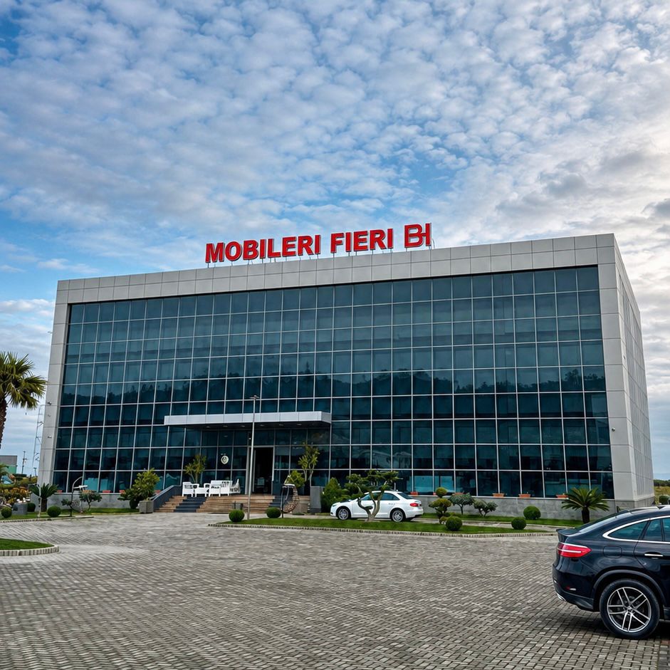 Dy mjeshtër marangozë të Mobileri Fieri me veglat e punës në punishte